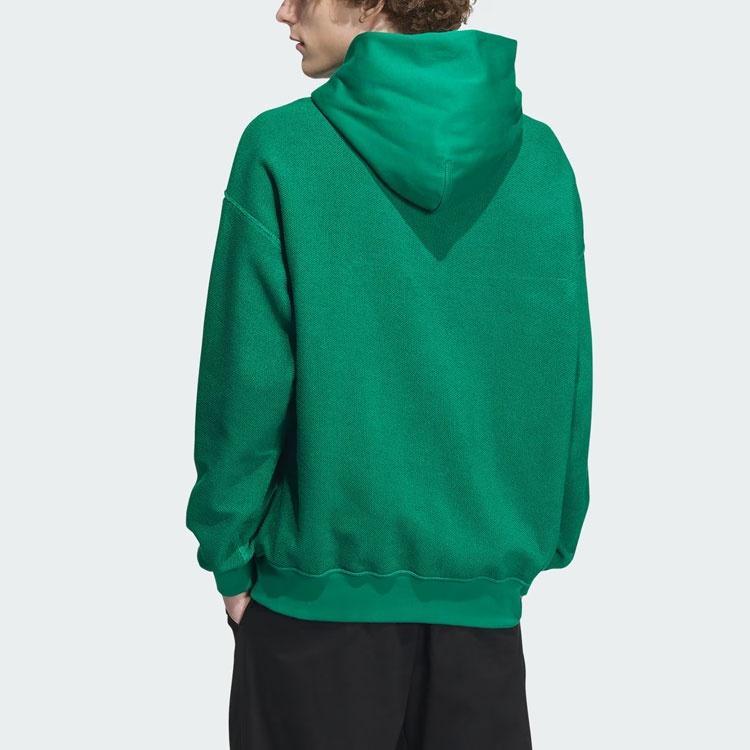 Adidas Reversible Hoodie Sweatshirt Unisex Smoke Green IZ1617