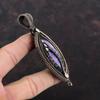 Lepidolite Pendant Copper Wire Wrapped Jewelry Dainty Gemstone Pendant Birthstone Jewelry Copper Wire Wrap Pendant Handmade Pendant For Gift