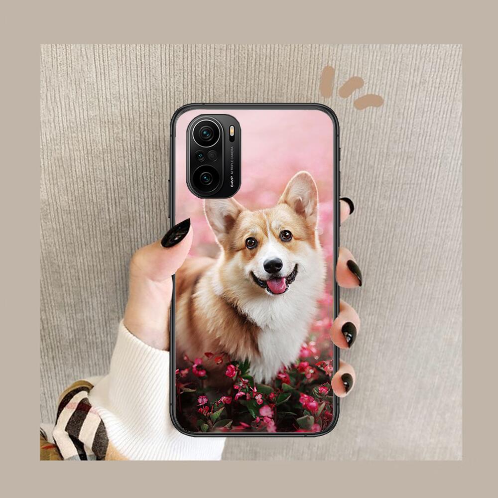 GYKZ чехол для телефона с собакой Шиба-ину для xiaomi redmi POCO F1 F2 F3 X3 Pro M3 9C 10T Lite NFC, черный силиконовый чехол на заднюю панель Prett m