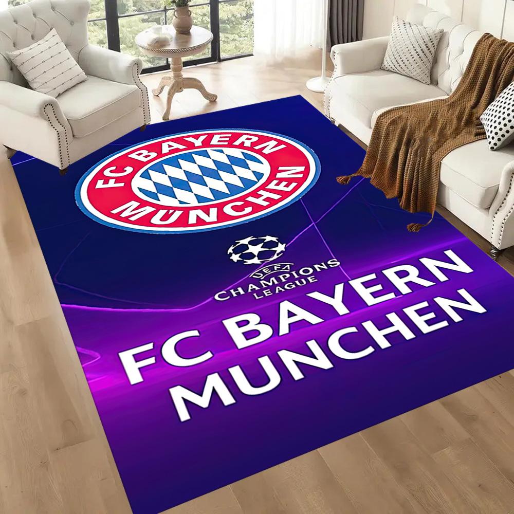 Fc Bayern Square rugs are a great choice for living rooms, bedrooms, home décor, and as gifts