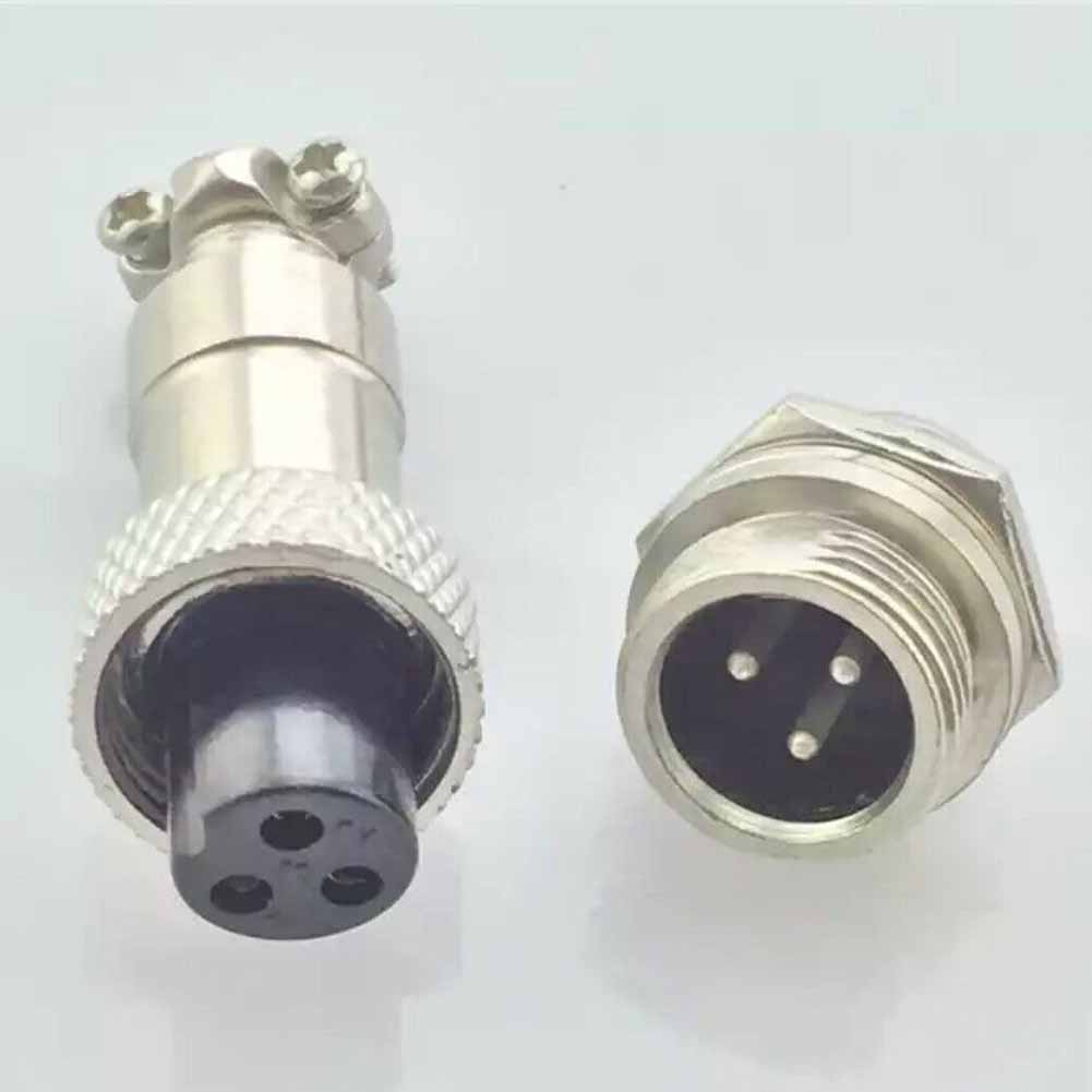 Cycling Acc-EBike Electric Bicycle Scooter Battery Charger Plug Connector 3pin GX12