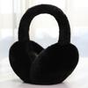 Solid Color Plush Ear Warmer Folding Ear Cover New Earflap  Outdoor