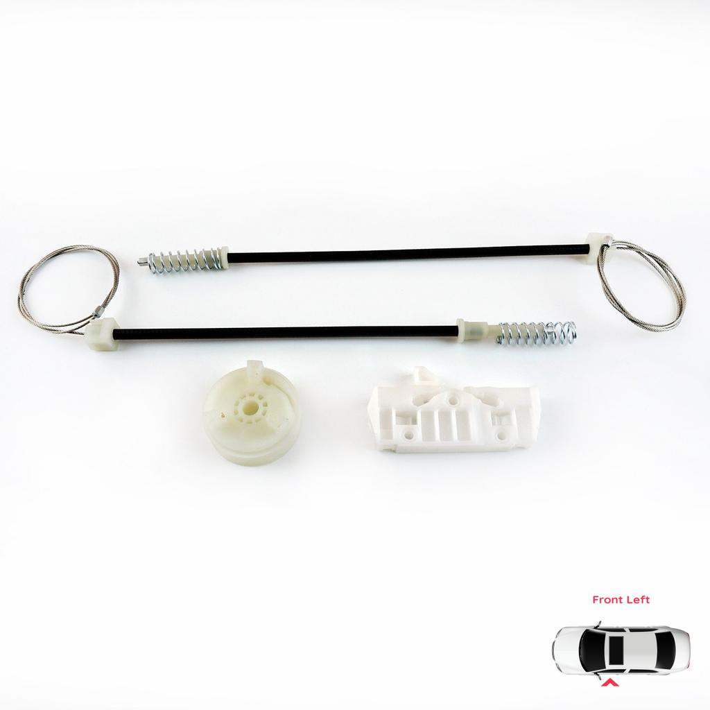 BWR5377 Power Window Regulator Repair Set Front Left for Opel Corsa D S07 2006-2014 5-Door 13188490