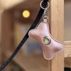 Creative Dog Poop Bag Dispenser Bone Shaped PU Leather Pet Poop Clean Bag Holder Waterproof Portable Pet Waste Bag Carrier