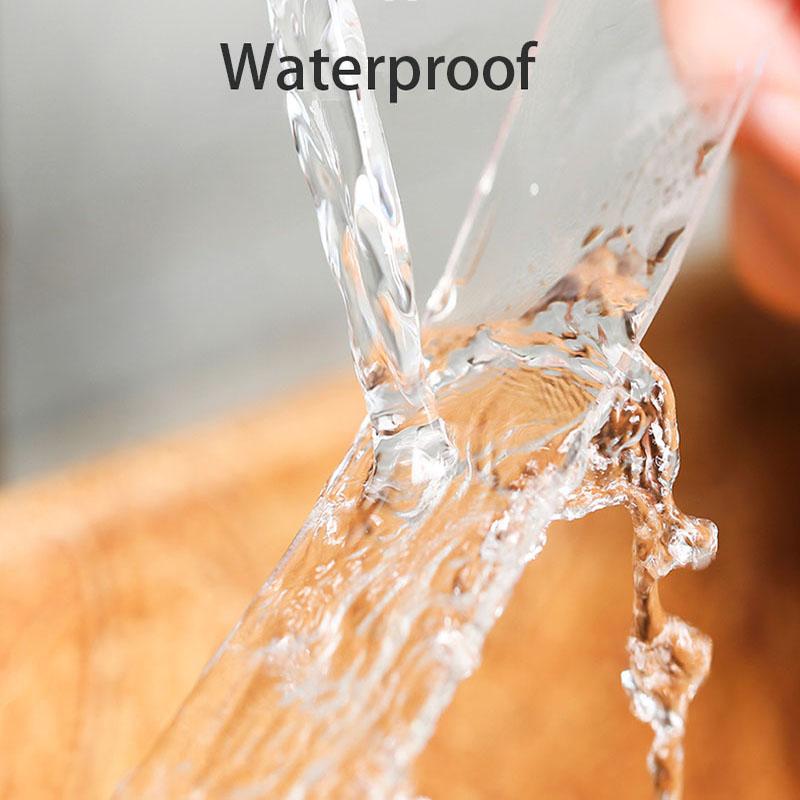 Водонепроницаемые наклейки на стену, многоразовые термостойкие ленты для украшения дома в ванной комнате, прозрачная двусторонняя нанолента