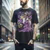 100% Cotton TOPS UNISEX TEES MENS WOMENS Jojo's Bizarre Adventure T-shirt Anime Manga Graphic Design ShirtTee All Size029