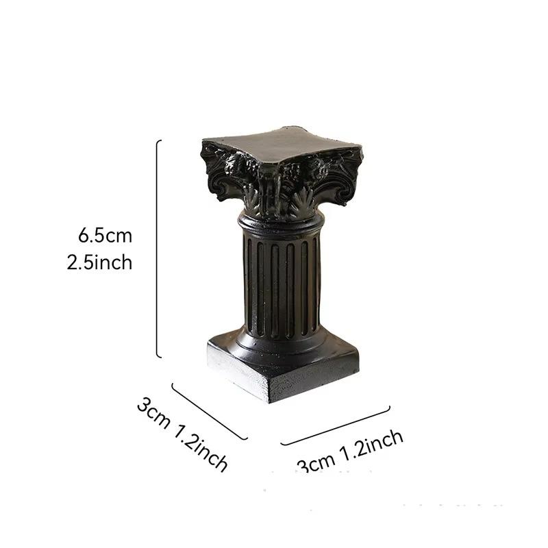 Римский подсвечник 1 шт обеденный стол домашняя гостиная настольные украшения маленький ангел фото реквизит