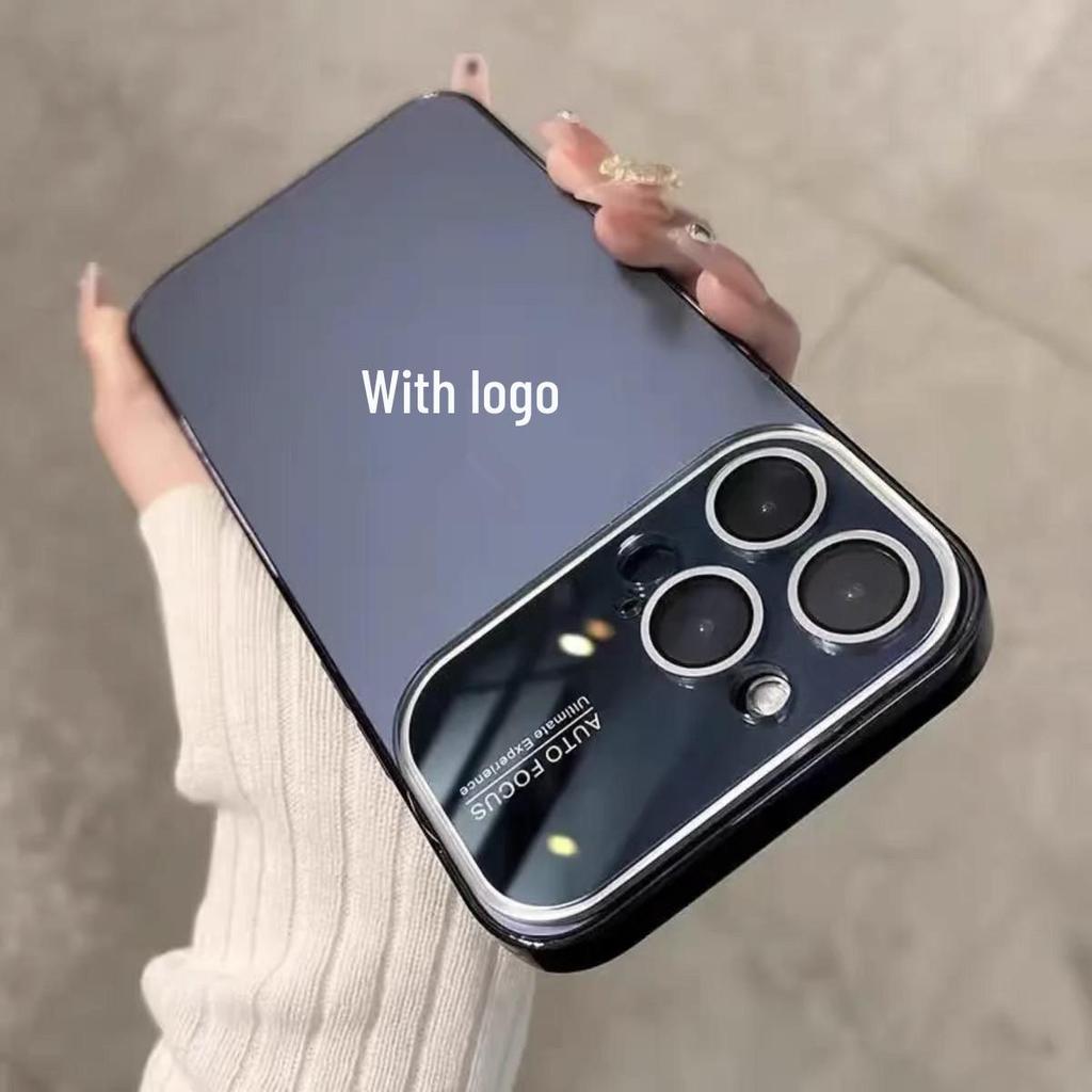 Матовый электроplated чехол для iPhone 17 Pro Max с полной защитой объектива
