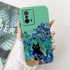 Чехол для Xiaomi Mi 11T Pro Стильный окрашенный чехол Мягкий силиконовый ударопрочный чехол для телефона для Xiaomi 11T Pro 11TPro Mi11T Мягкие чехлы