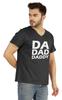 Inkmeso Mens Tshirt   Da Dad Daddy   Graphic Tshirt For Dad Gift Tee Shirt For First Time