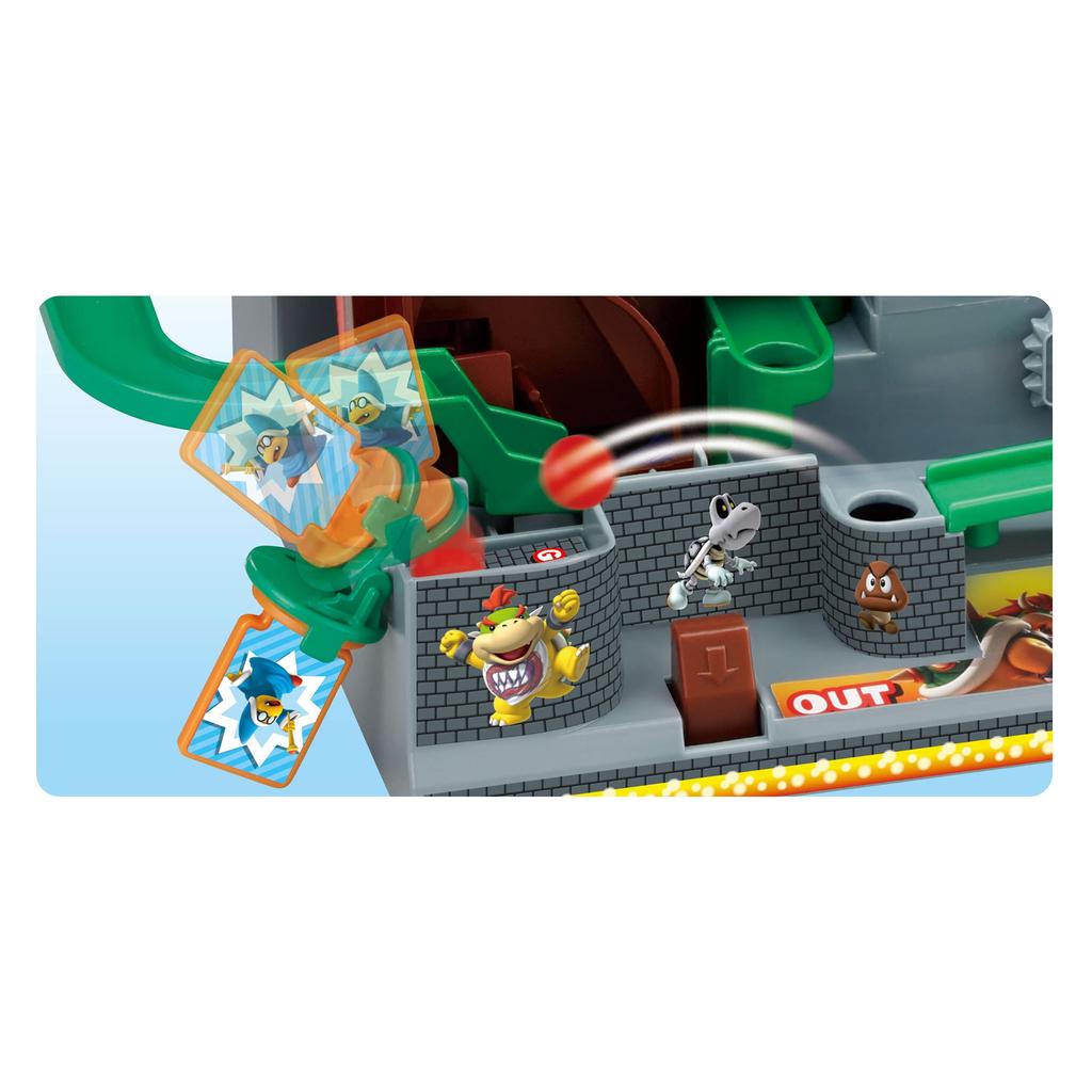 EPOCH 2 People Super Mario Adventure Game DX Castle and 7 Bowser's Traps!