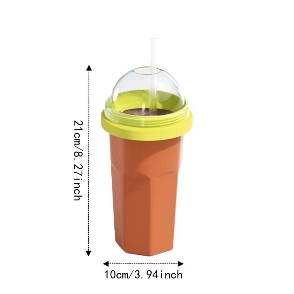 Leak Proof Slushy Maker Cup Large Capacity Ice Cream Maker Cup Food-grade Smoothie Cup  Summer Use