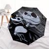 Jack Skellington,Nightmare Before Christmas Automatic Opening and Closing Umbrella - 8-rib Folding Design, Lightweight and Portable, Suitabl