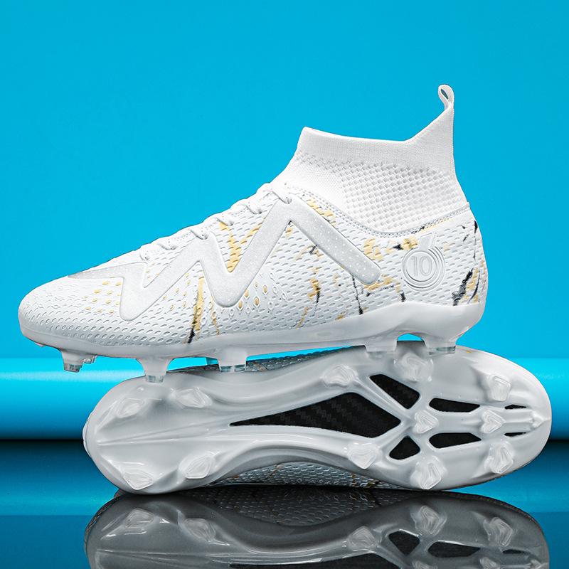 Children's TF Football Shoes: Men's Outdoor Non-slip Breathable Training Sneakers for Turf