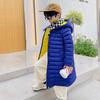Children's Spring Autumn and Winter Padded Thin Section Hooded Warm Wind Blocking Cold Jacket