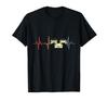 I Love Sports Car Heartbeat T-Shirt
