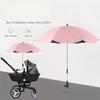 Universal Baby Car Pram Umbrella Adjustable Shade Umbrella Uv Sunshade For Stroller Accessories Sun Visor Portable Parasol Items