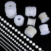 5Yards ABS Imitation Pearl Bead Chain Line Cord Thread Trim For DIY Wedding Party Decoration Jewelry Making Crafts Accessories
