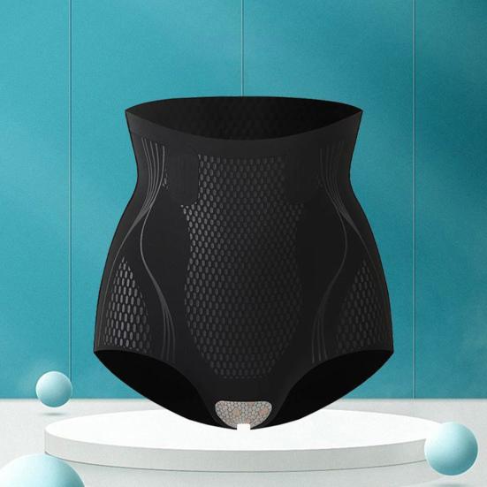 Женские трусы с высокой талией, корректирующее нижнее белье, утягивающее ягодицы, тонкие, корректирующие живот, эластичные трусики, компрессионные, бесшовные, с хорошей воздухопроницаемостью, послеродовые трусы