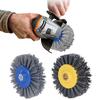 Angle Grinder Wire Wheel Brush Rust Resistant Easy To Install Multi-purpose Heavy-Duty Nylon Brush Woodworking Tool