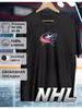 Футболка с принтом Columbus Blue Jackets