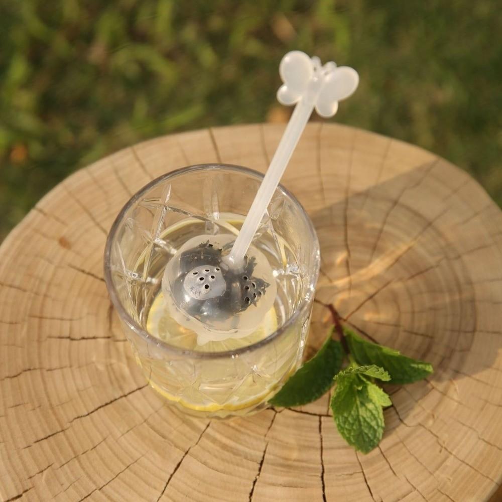 Food Grade Lemon Tea Maker Plastic Tea Infuser Stirring Tool Tea Strainer Home Office