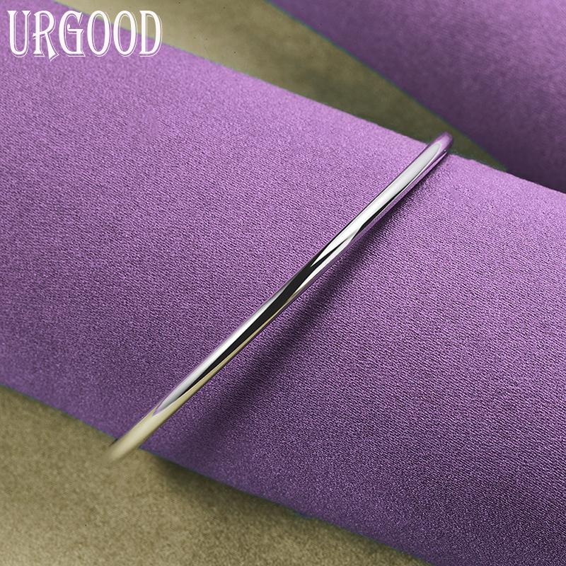 Браслет из стерлингового серебра 925 пробы, модные ювелирные изделия