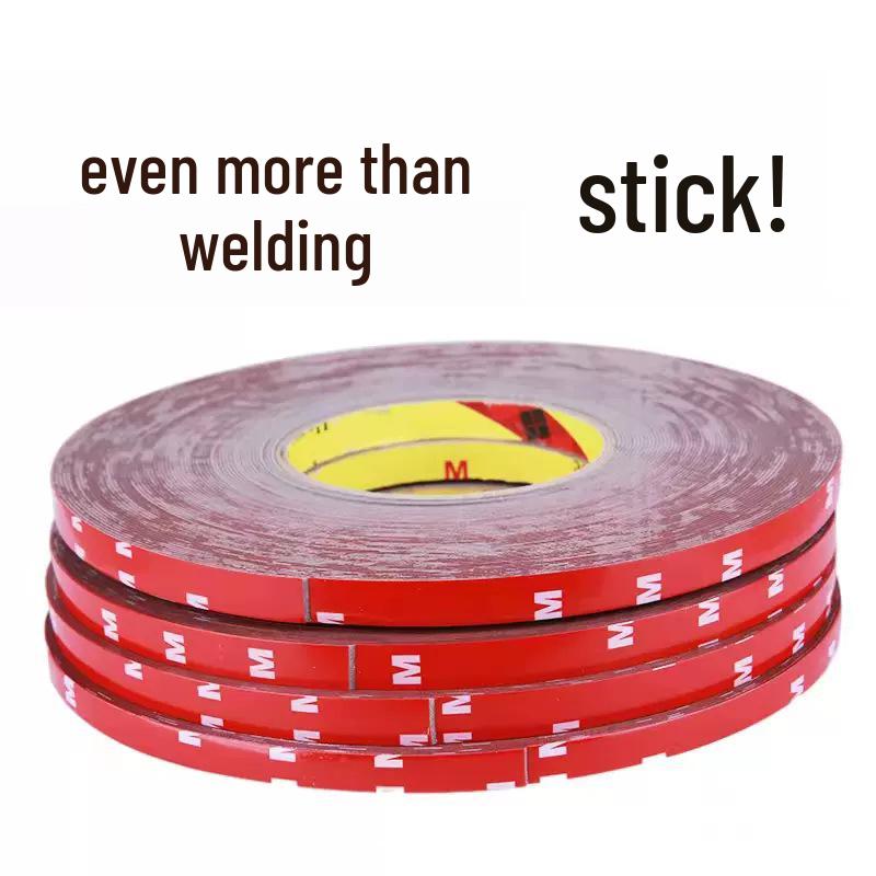 0,8 мм Серая акриловая двухсторонняя клейкая лента для дома, электроники, автомобиля, защиты от дождя - Сильная адгезия