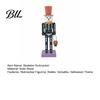 Solid Wood Holiday Statue Halloween Nutcracker Wooden Figurine, Hand-Painted Skeleton Soldier Ornament, Retro Indoor Tabletop Decor Style Decorative