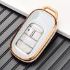 [SANRILY] Брелок для ключей, чехол для смарт-ключа, чехол для ключа для HONDA, новый Vezel Vezel, аксессуары для автофургонов, чехол для автомобильного пульта дистанционного управления Honda для VEZEL, 1 шт.