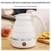 Compact Electric Folding Silicone Kettle with Auto Power-Off for Travel
