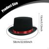 Magician Top Hat Costume Butler Formal Tuxedo for Club Dress up