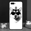 Чехол для собаки Сибирский Хаски для Oppo A16 A76 A96 A58 A78 A98 A5 A9 A91 A15 A17 A77 A52 A72 A74 A94 A54S A57S