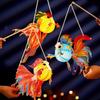 Good Luck Goldfish Lanterns Chinese Style DIY Lantern Material Kit  Cultural Events