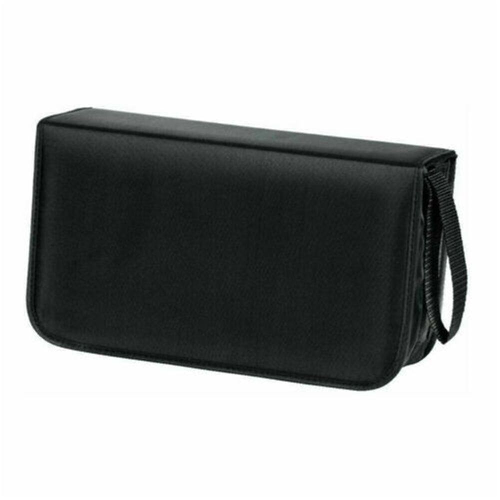 Sleeve For VCD DVD CD Holder Binder Storage Case Faux Leather Organizer Box Disc Wallet Carry Bag