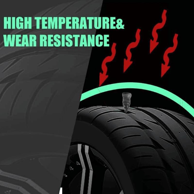 20 шт. резиновых гвоздей для ремонта шин, инструменты для экстренного ремонта спущенных шин, внедорожные шины, резиновые самодельные заплатки для дома и автомобиля