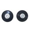 14mm Wide Silent Series Replacement Tire Set for Suitcases, Shopping Carts, and Other Cargo Carriers, DIY Repair and Replacement Caster Wheels (4 Whee