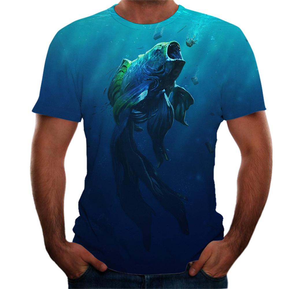 Летние популярные футболки с принтом для ловли карпа, мужские и женские футболки с 3D принтом сома, повседневные топы с короткими рукавами