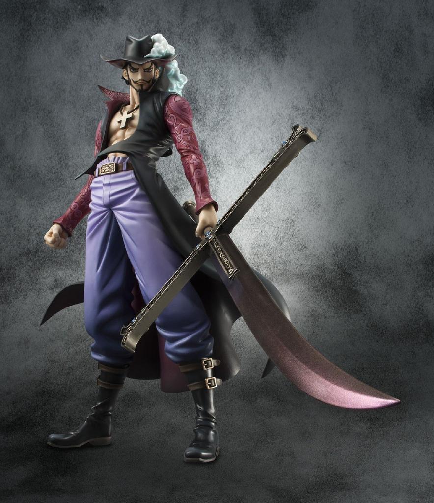 One Piece Series Hawk Eye Dracule Mihawk Portrait.Of.Pirates NEO-DX Ver.2