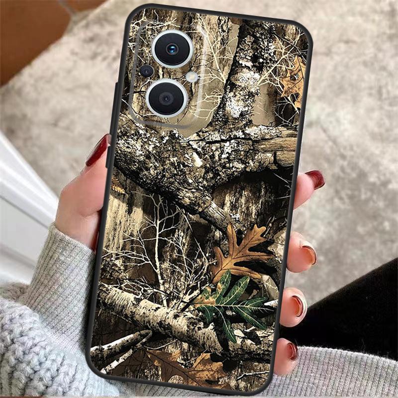 Wicked Hunting Camo Camouflage Case For OPPO Reno 8 7 Lite Reno 3 4 5 6 Lite 8T 4Z 5Z Find X5 X2 X3 Lite Neo X6 Pro Cover