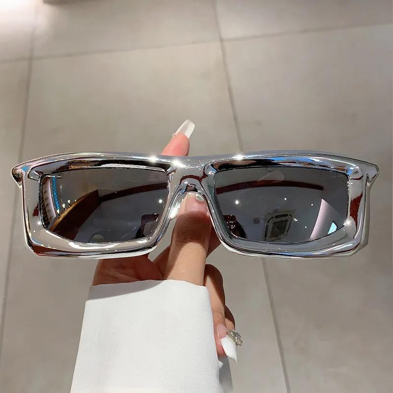 Солнцезащитные очки Y2k для мужчин Новые Металлические Ободки Спорт на открытом воздухе Женские Оттенки Модный Дизайн Бренда Винтажные UV400 Очки