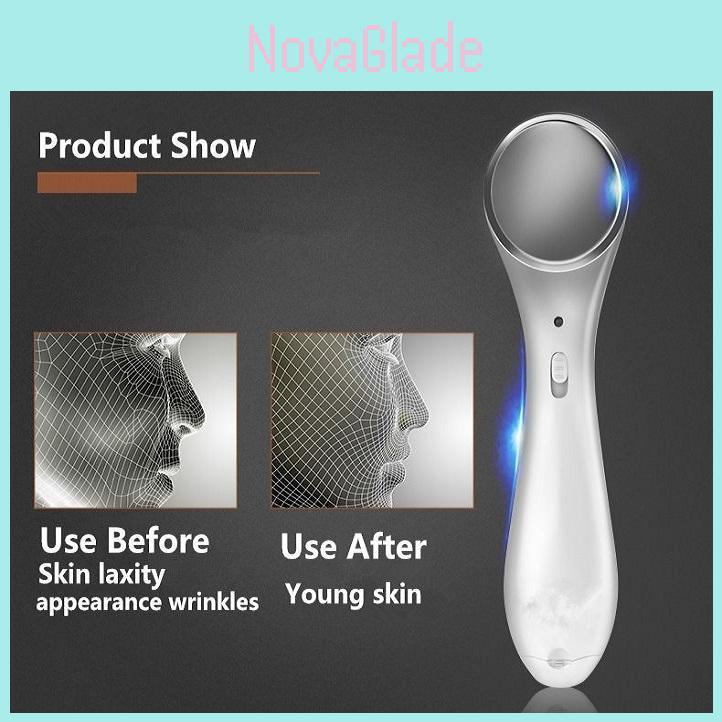 Home Facial Massager Ion Import Export Device For Deep Cleansing And Mask Companion