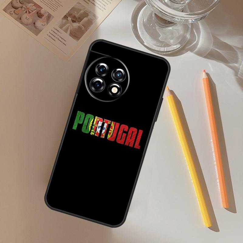 Portugal Passport Flag Funda For OnePlus 12R 13 12 R 11 9 10 Pro 8T 9RT 10T OnePlus Nord 4 CE 2 3 Lite N20 N30 Case