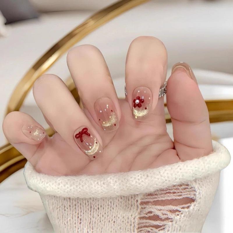 Temperament Cat-eye Wearable Manicure Nails, High-end Handmade Wearable Nails, Manicure Patches, Fake Nail Patches