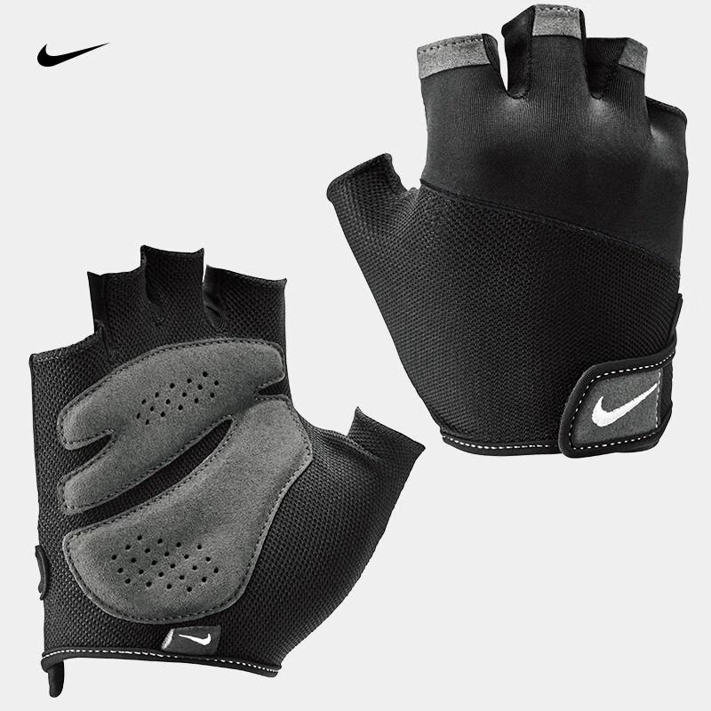 Nike Перчатки, Спортивные Велосипедные, Женские для Фитнеса, Без Пальцев, Нескользящие, Для Тренировок с Гантелями, Упражнений, Защита при Поднятии Тяжестей, NLGD2010, Размер M