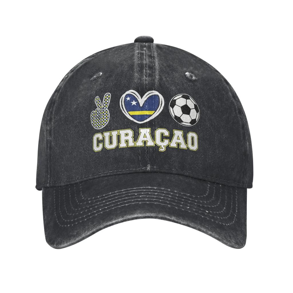 Curacao Football Merch Baseball Caps Men Women Casual Caps Hat Adjustable Trucker Hat