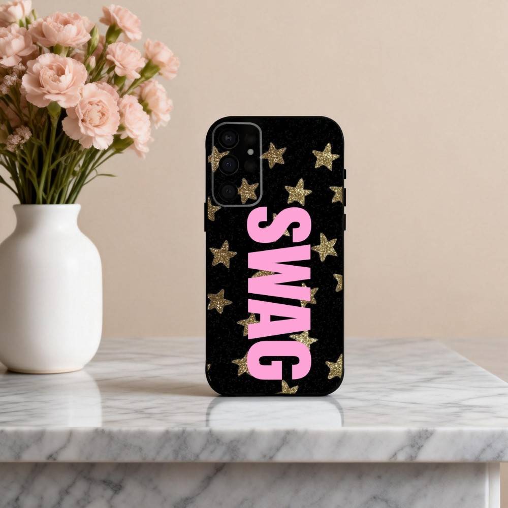 Чехол для телефона C-Clmj L-Leopard P-Print SWAG для Samsung S25,24,23,22,30,21,10,9,Ultra,Plus,Lite,FE,4,5 G Мягкий черный чехол