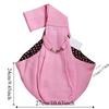 Sling Cat Crossbody Bag Breathable Dog Carrier Pouch Durable Pet Shoulder Bag  For Travel