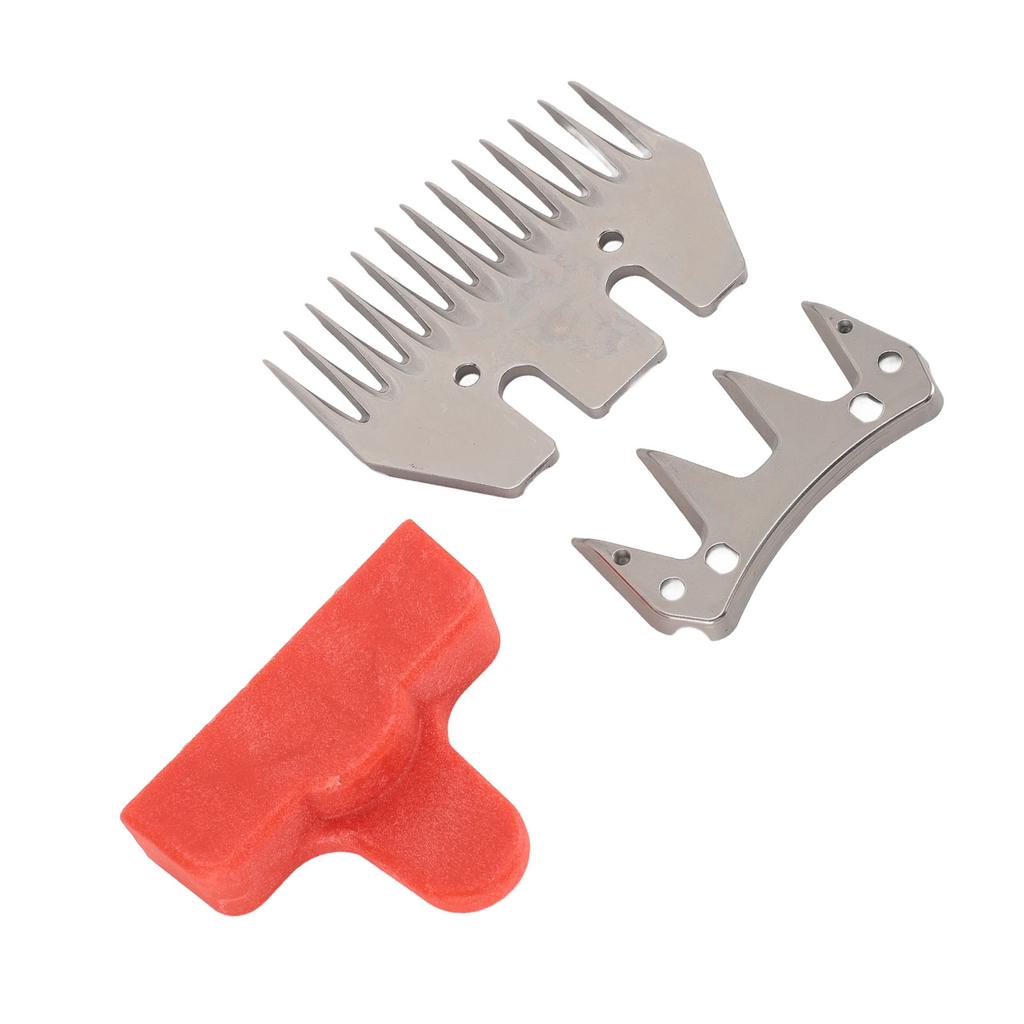 Sheep Shrs Replacement Blades, Sheep Shrs Wool Clippers Replacement Blades Straight 13 Tooth 4 Tooth Stainless Steel Sheep Clippers Shring Blades for