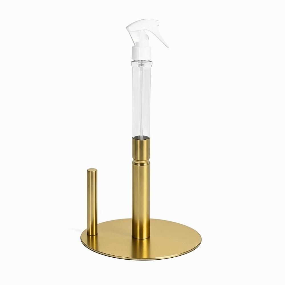 Countertop Design Paper Towel Holder with Spray Bottle Paper Towel Stand Holder Apartment